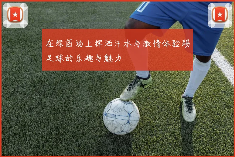 在绿茵场上挥洒汗水与激情体验踢足球的乐趣与魅力